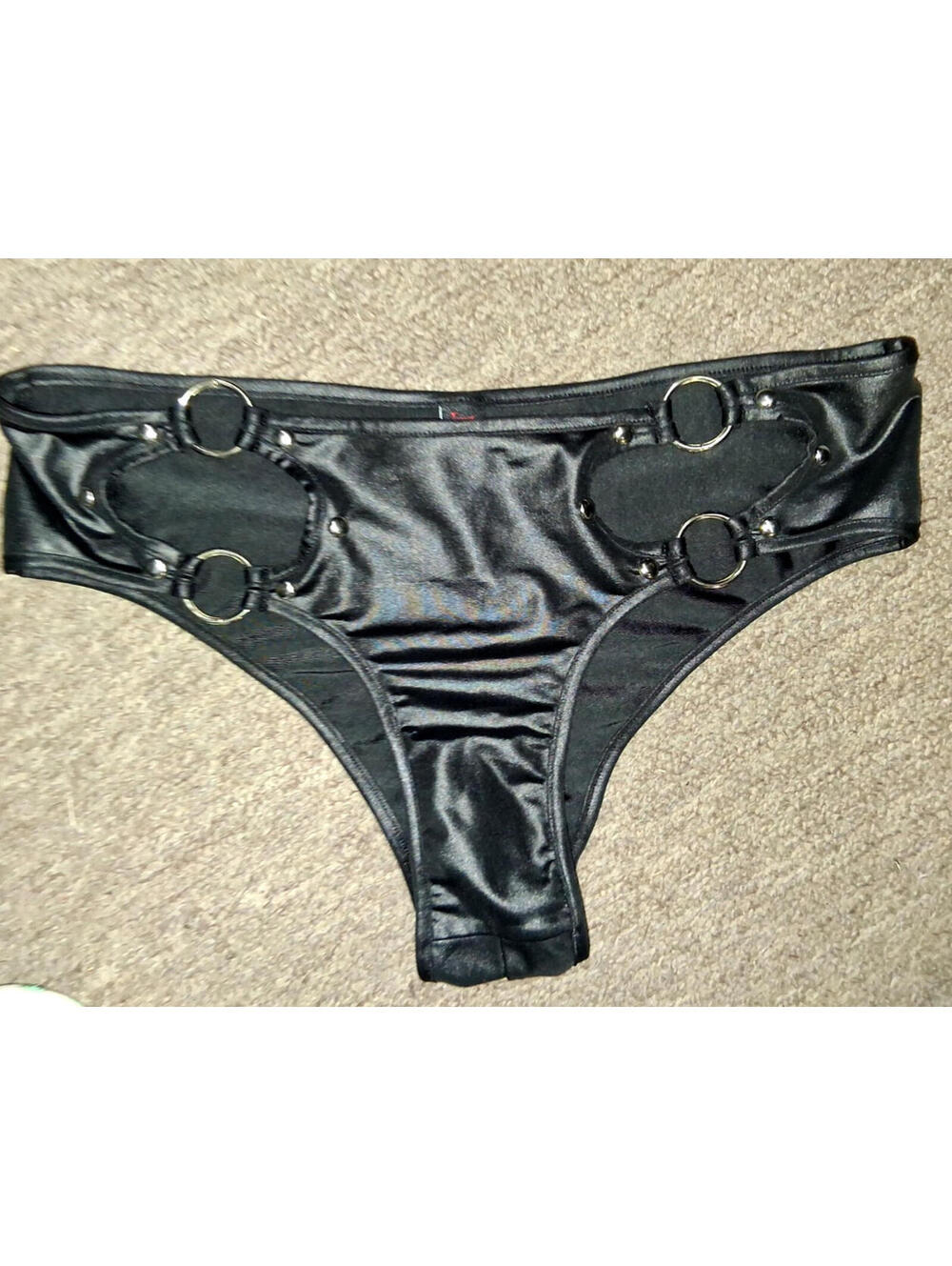 LUST Panties Bondage Punk Large Size Underwear O Ring Costume
